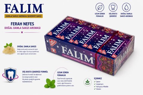 Falım Sakız 7 Gr 20'li Paket Orman Meyve Aromalı