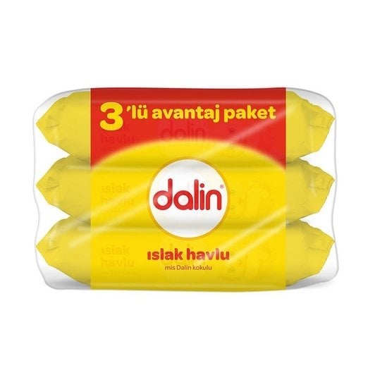 Dalin Islak Havlu 56 X 3'lü Avantaj Paketi