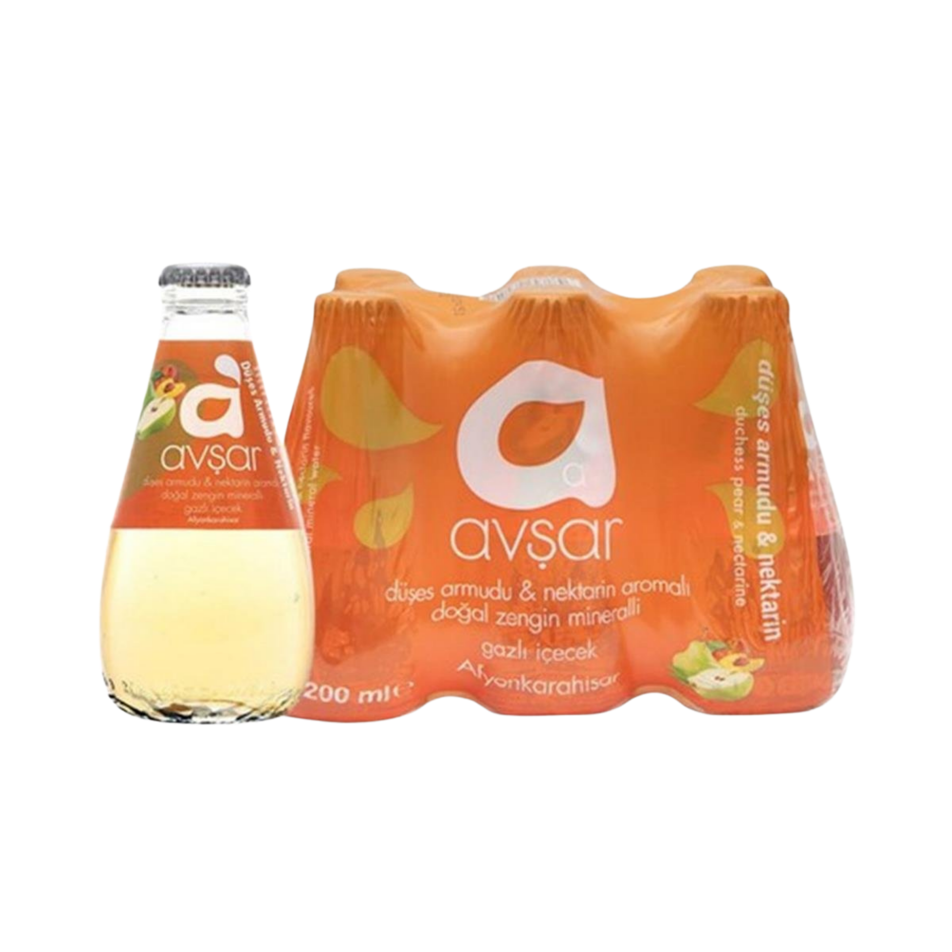 AVSAR DÜŞES ARMUDU & NEKTARIN 200ML*24