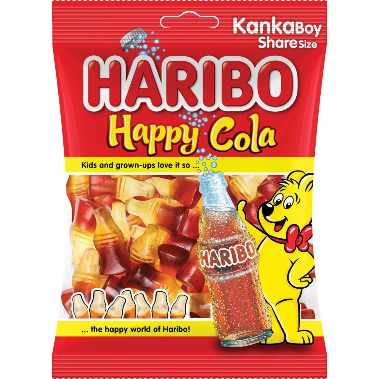 HARIBO JELİBON KOLA 80GR*30