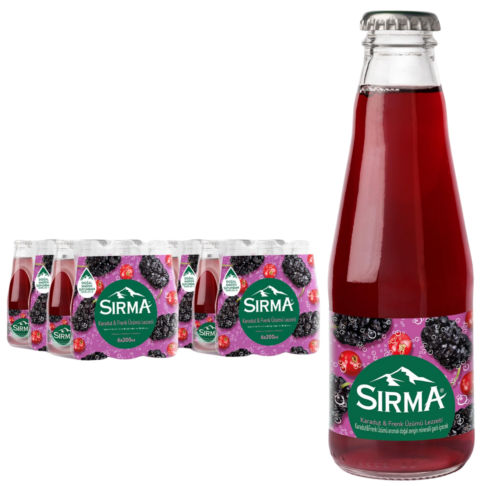 SIRMA KARADUT 200ML*24
