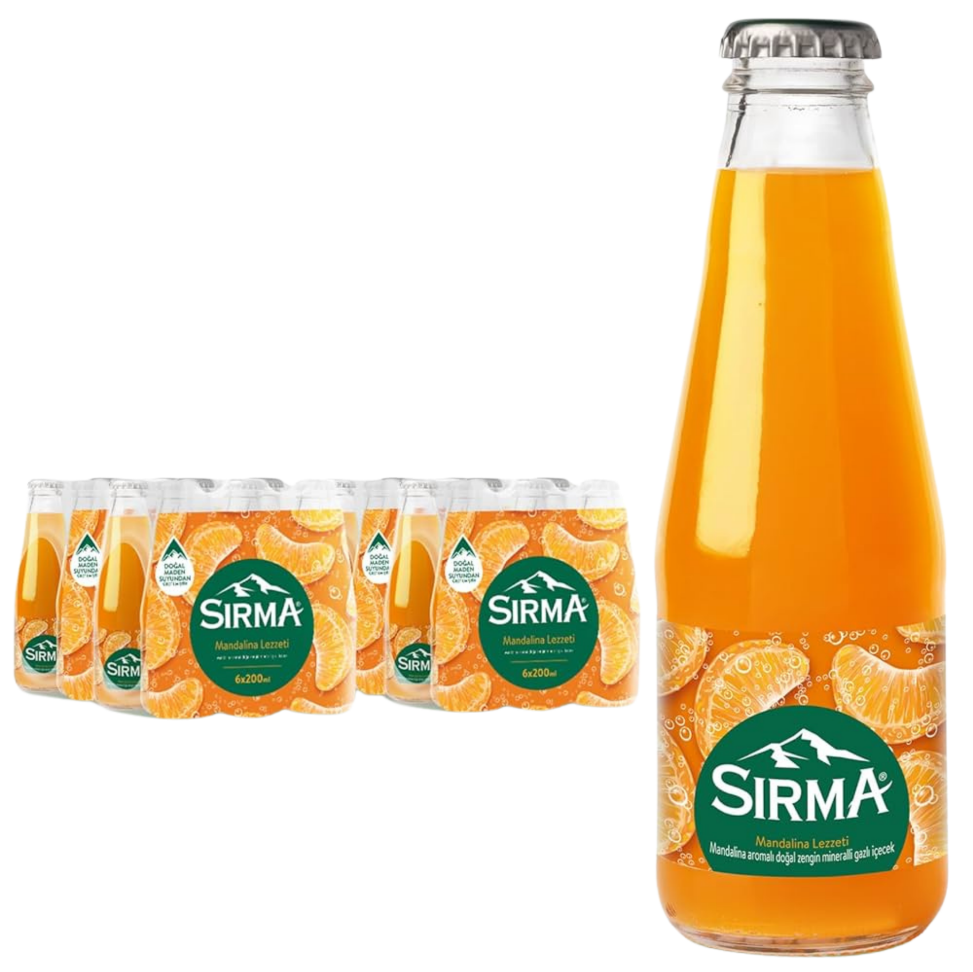 SIRMA MANDALINA 200ML*24