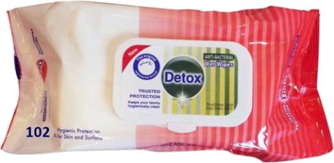 HAVLU DETOX ANTIBACTERIEL 102Lİ*12