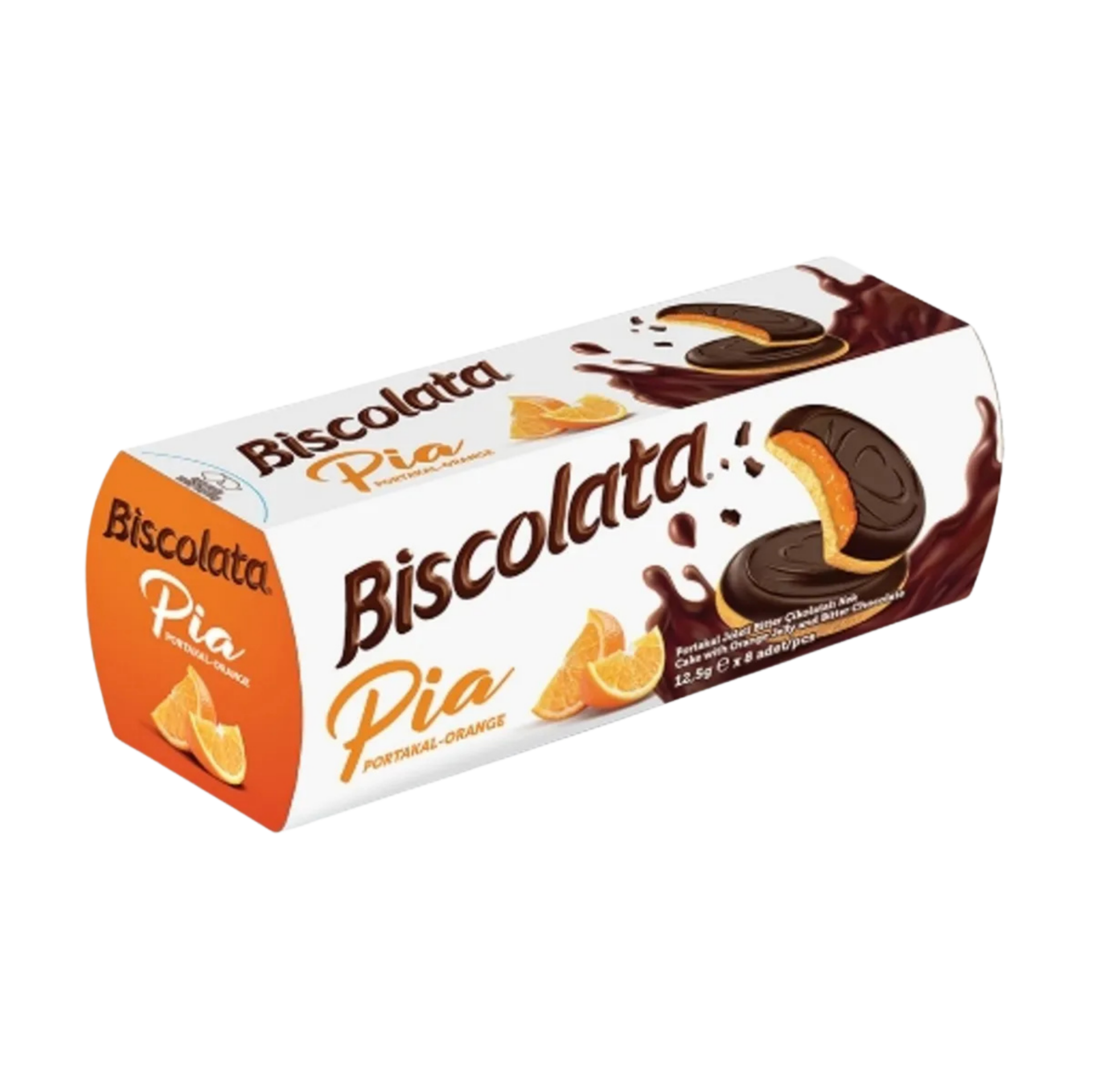 SOLEN BISCOLATA PIA 100GR*24 PORTAKAL