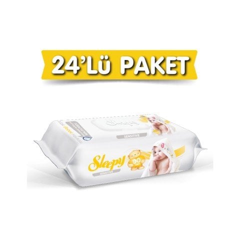 HAVLU SLEEPY SENSITIVE 90LI*24 BEYAZ
