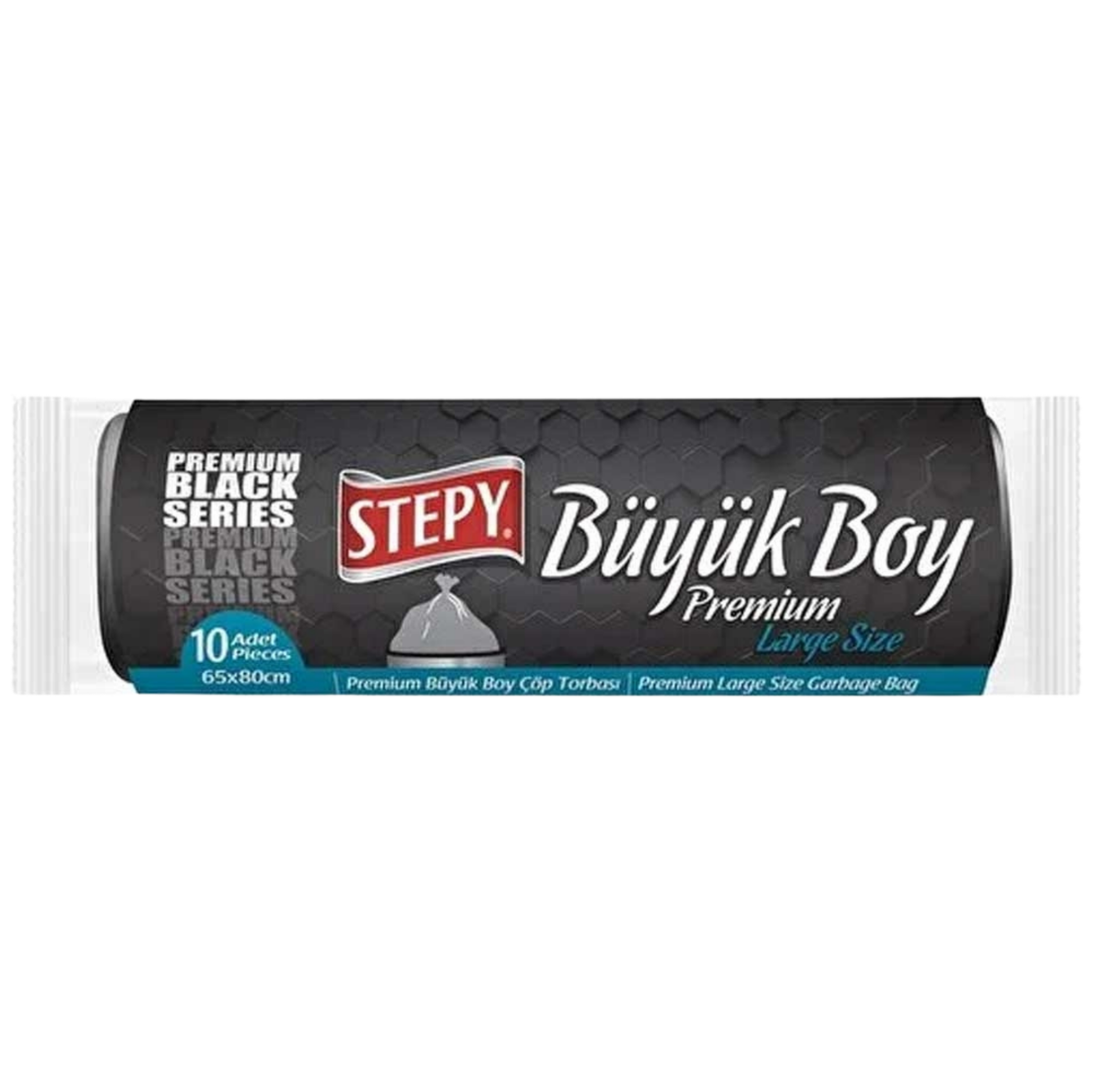 STEPY PREMIUM ÇÖP POŞETİ BUYUK BOY 50Lİ