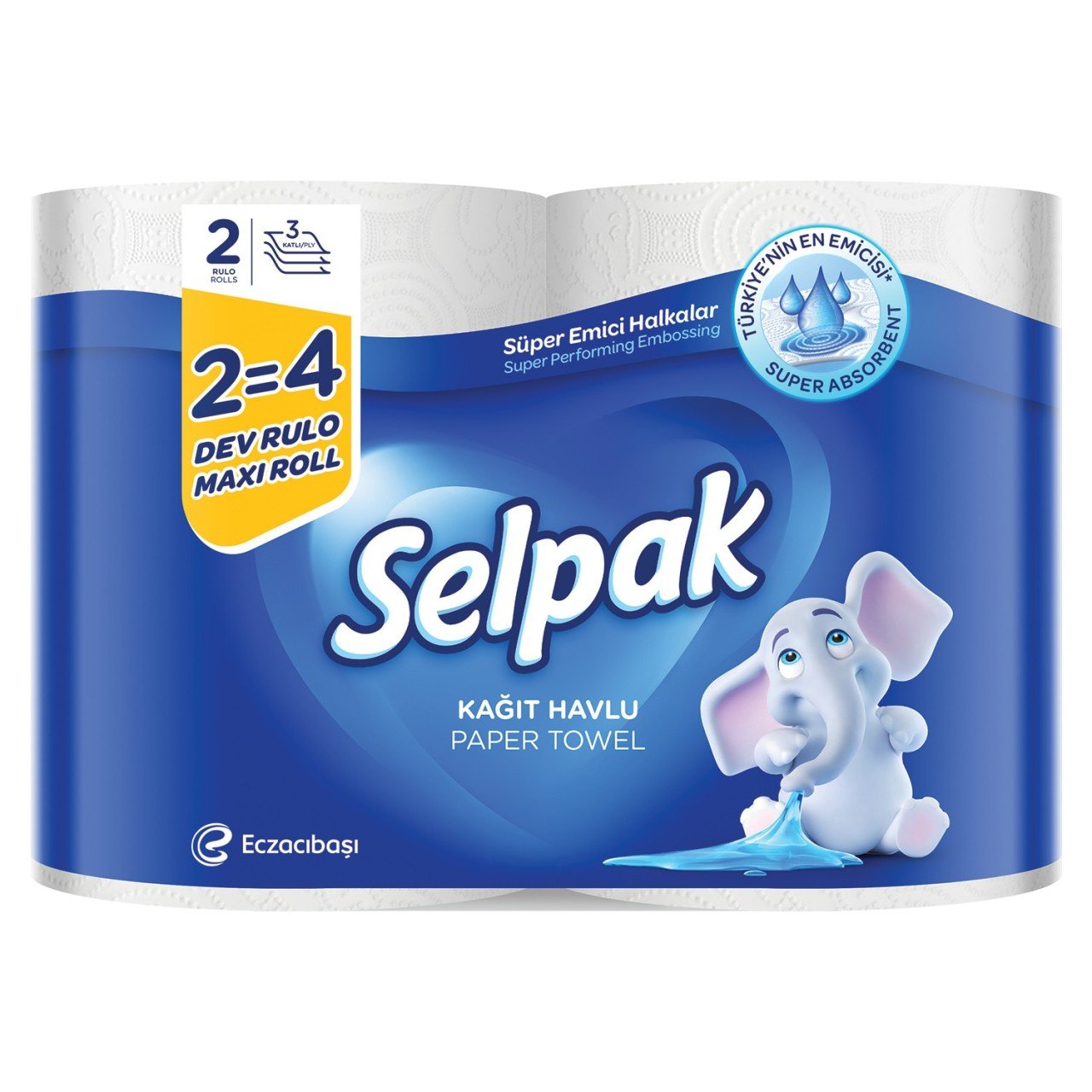 SELPAK HAVLU DEV RULO 2LI*6