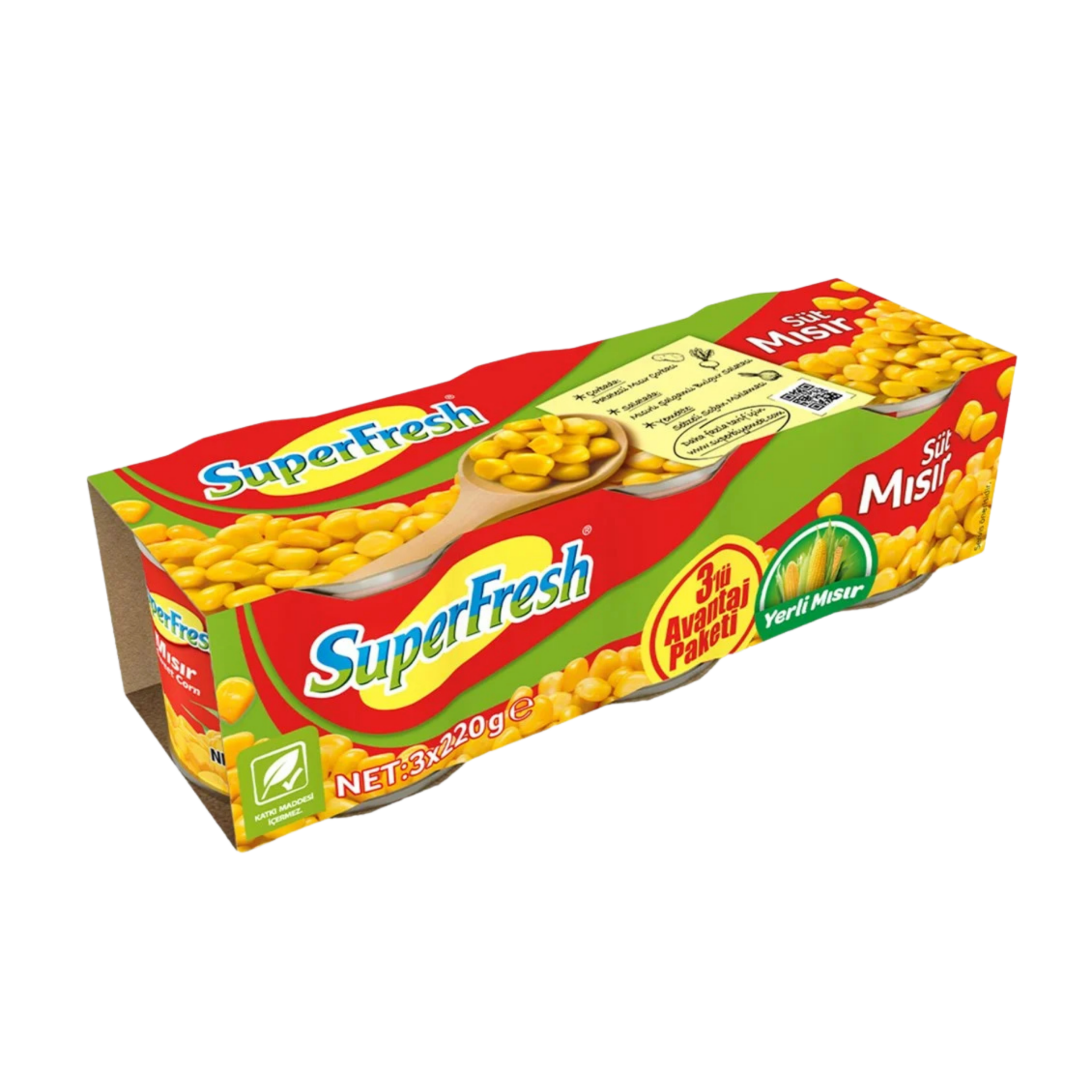 SUPER FRESH MISIR 220GR 3LU*15
