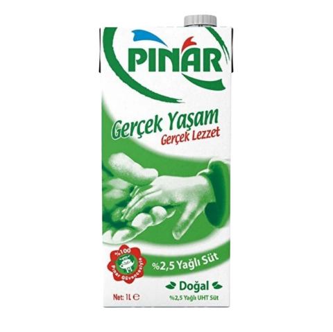 PINAR SUT 1LT*12 %2.5 YAGLI