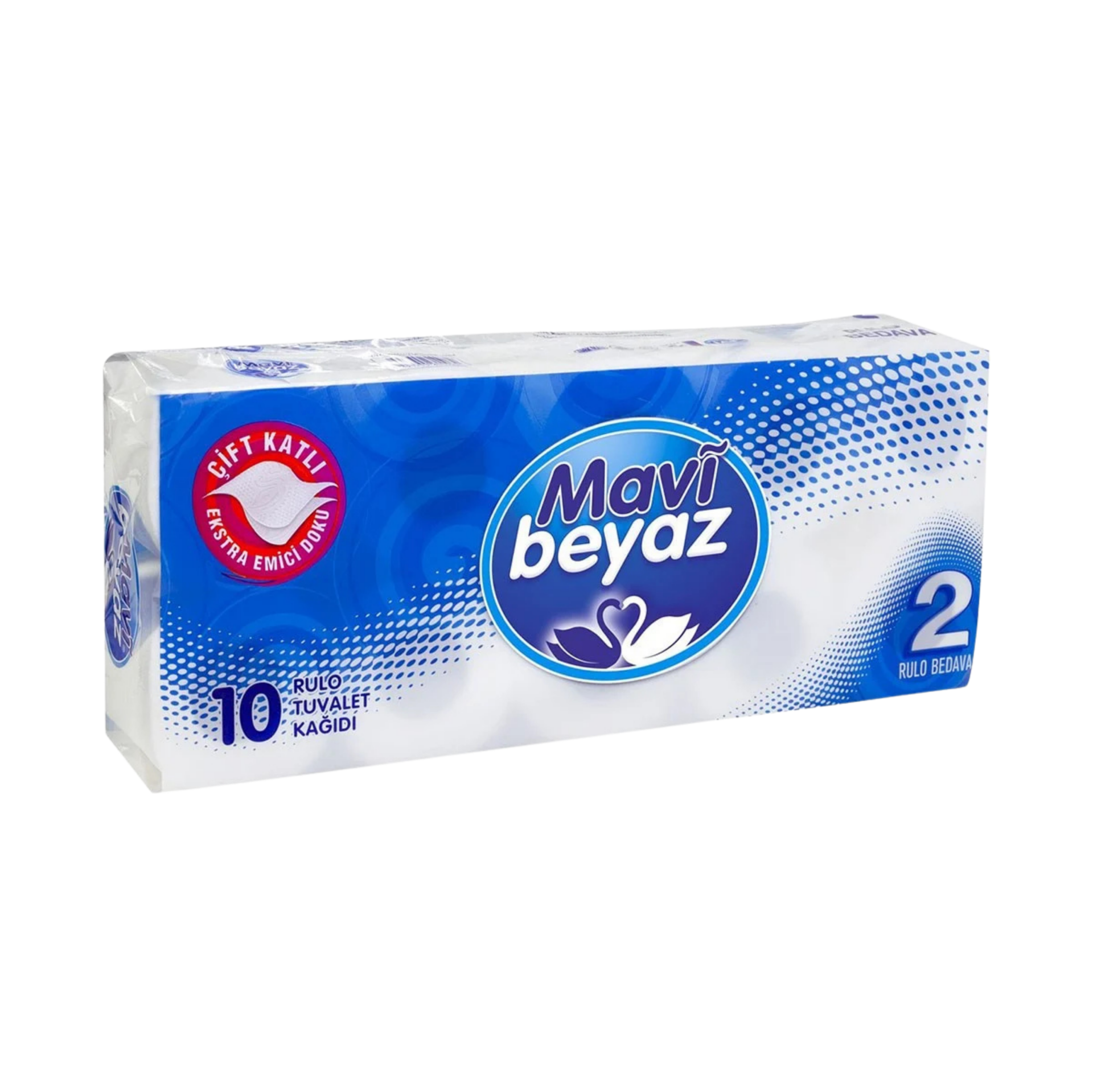 MAVI BEYAZ TUV.KAG. 10LU*6