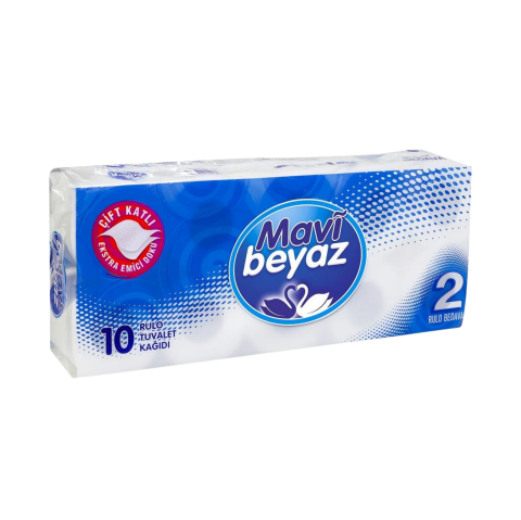 MAVI BEYAZ TUV.KAG. 10LU*6