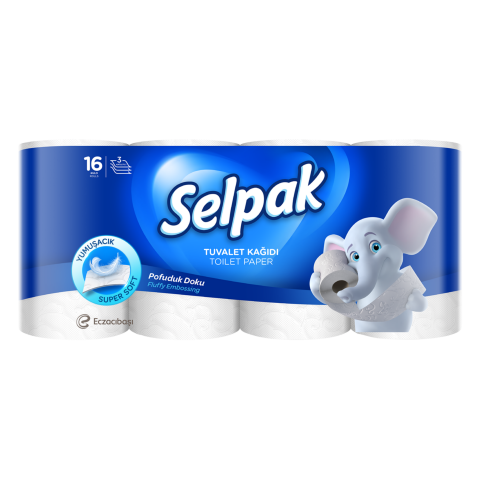 SELPAK TUV.KAGIDI 16LI*3