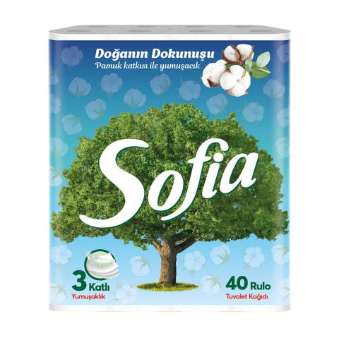 SOFIA TUV. KAGIDI 40LI*3
