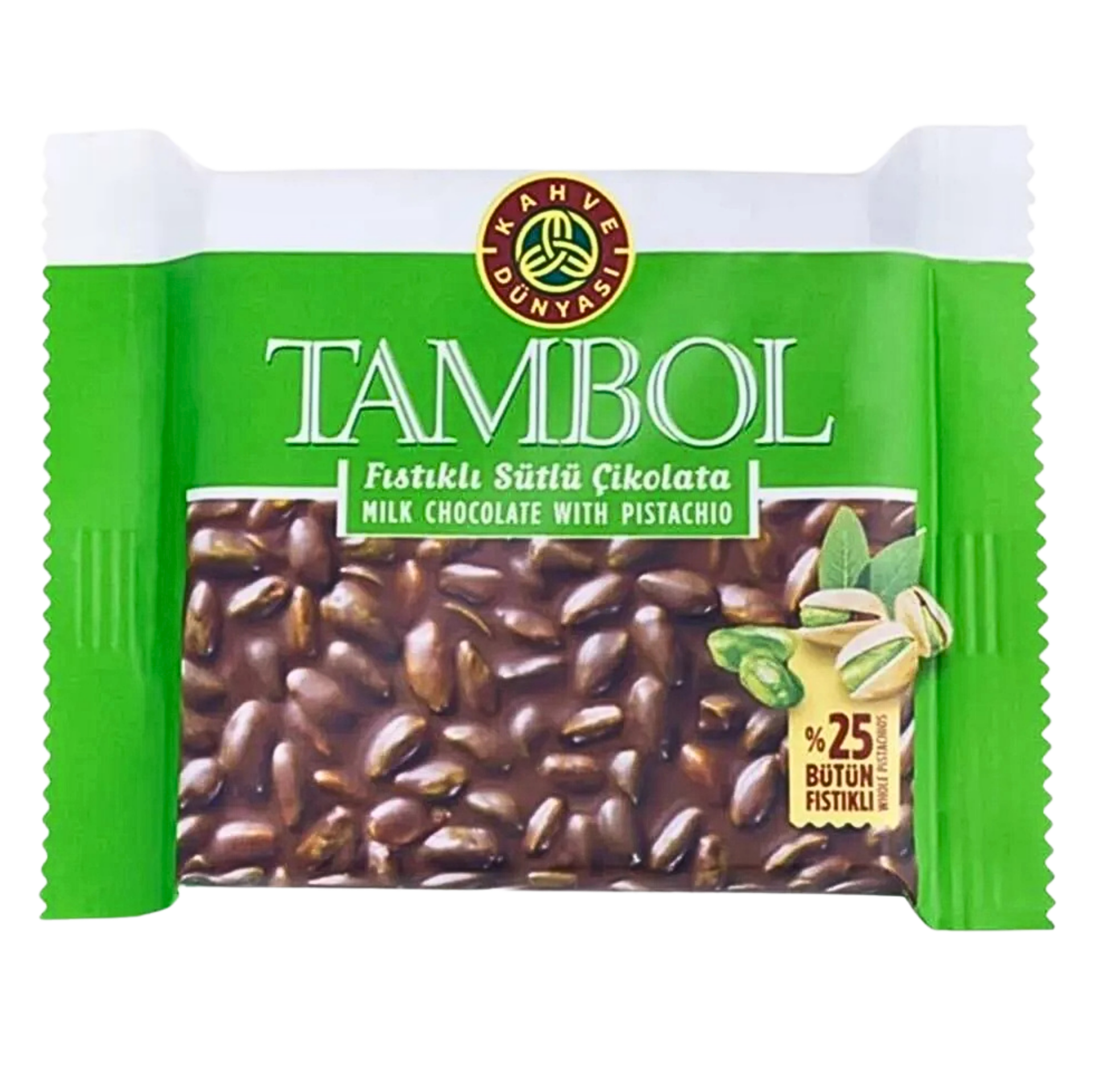 TAMBOL CIKOLATA 77GR*10 ANTEP FISTIKLI
