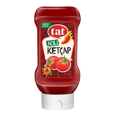 Tat Acılı Ketçap 390 G x 12