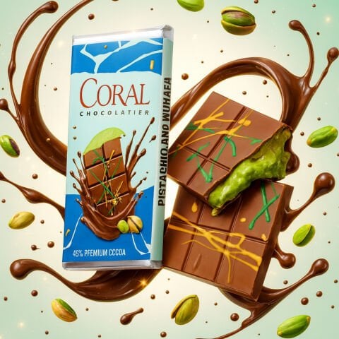 CORAL 200 GR DUBAİ ÇİKOLATASI