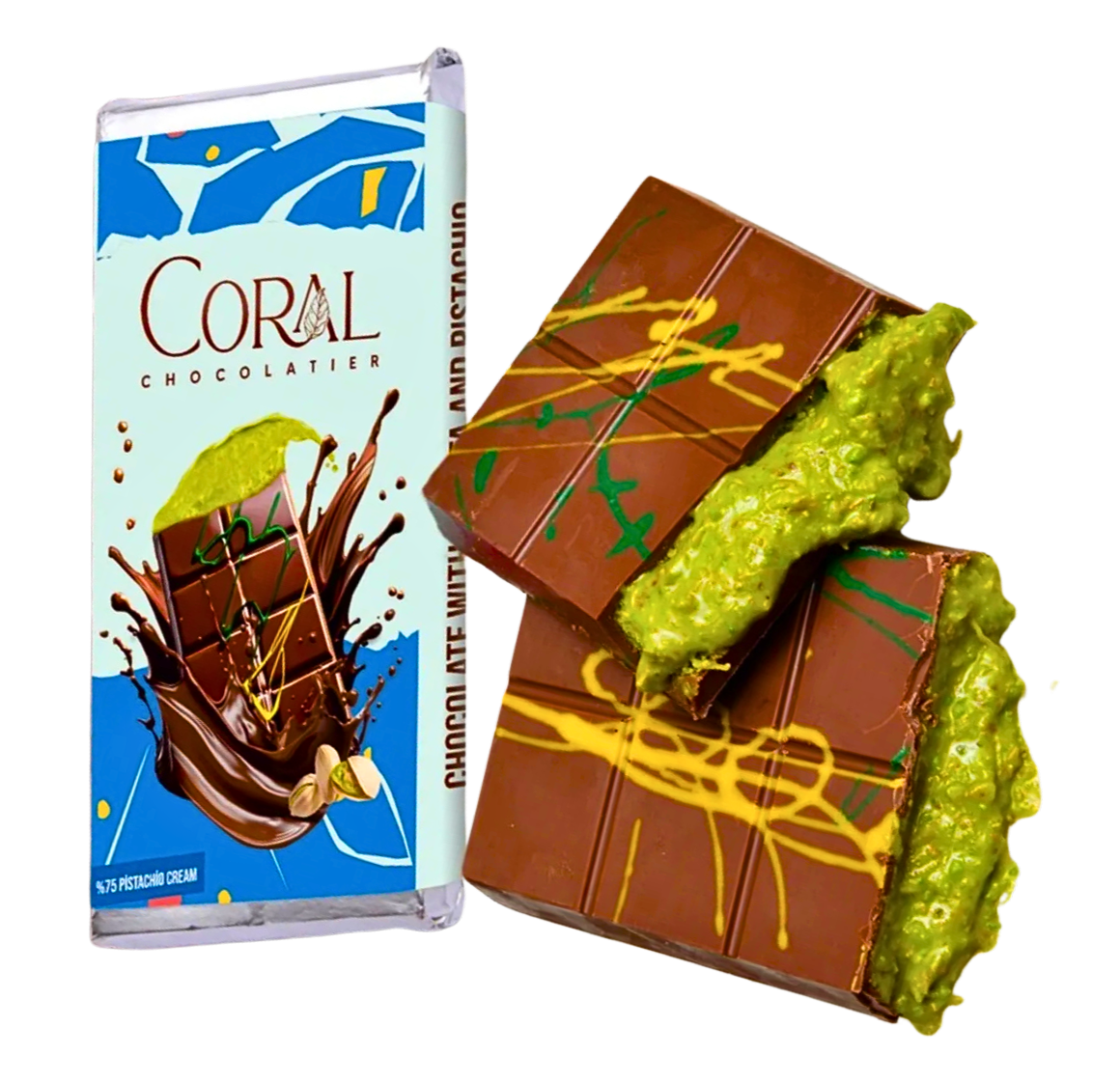 CORAL 200 GR DUBAİ ÇİKOLATASI
