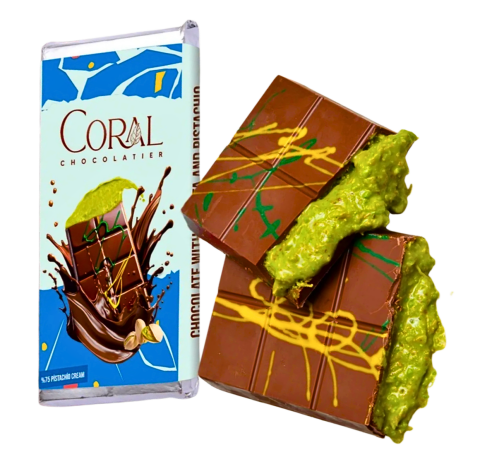 CORAL 200 GR DUBAİ ÇİKOLATASI