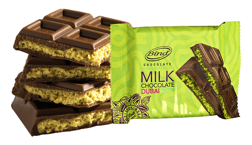 BİND 60 GR DUBAİ ÇİKOLATASI