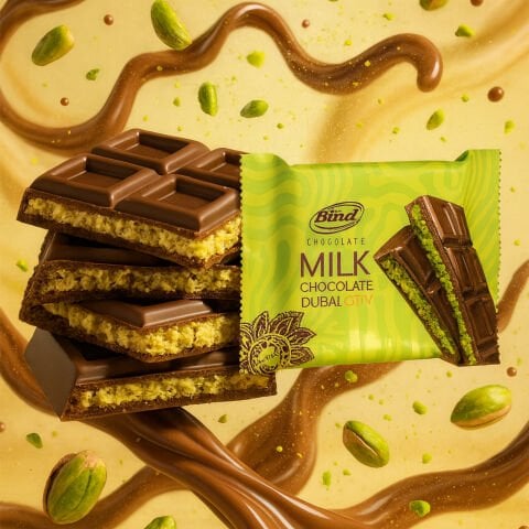 BİND 60 GR DUBAİ ÇİKOLATASI