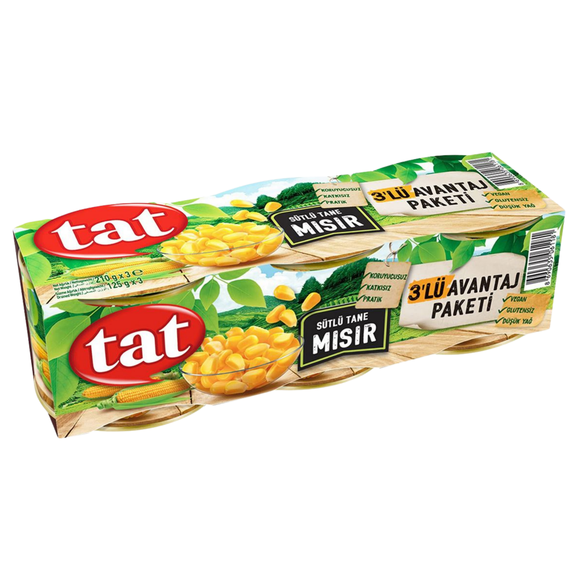 TAT MISIR 3x210GR*8