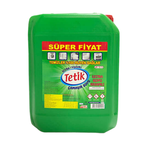 TETIK YOGUN CAMASIR SUYU 5LT*4