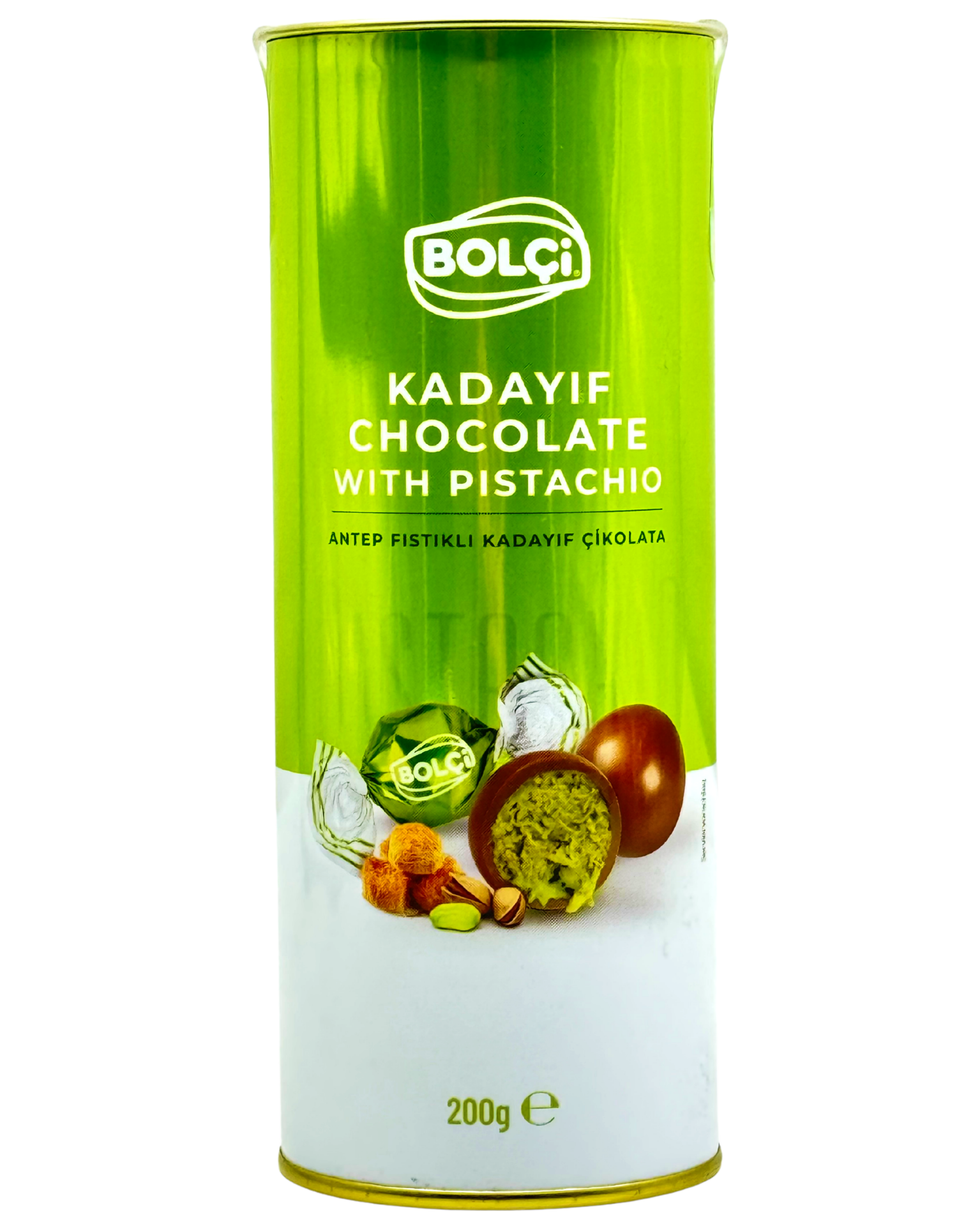 BOLÇİ 200 GR SİLİNDİR DUBAİ ÇİKOLATASI