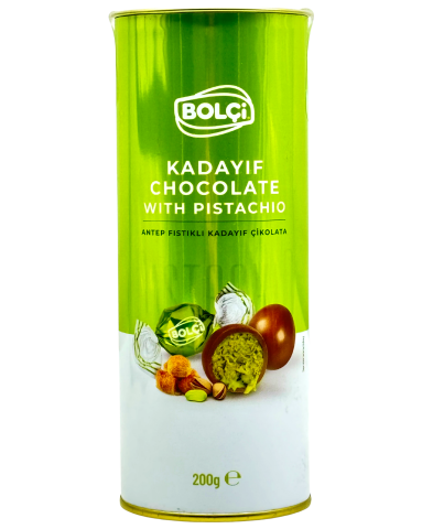 BOLÇİ 200 GR SİLİNDİR DUBAİ ÇİKOLATASI