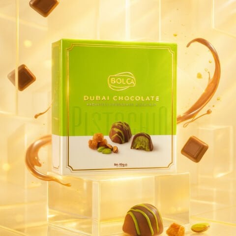 BOLÇİ 96 GR KUTU DUBAİ ÇİKOLATASI