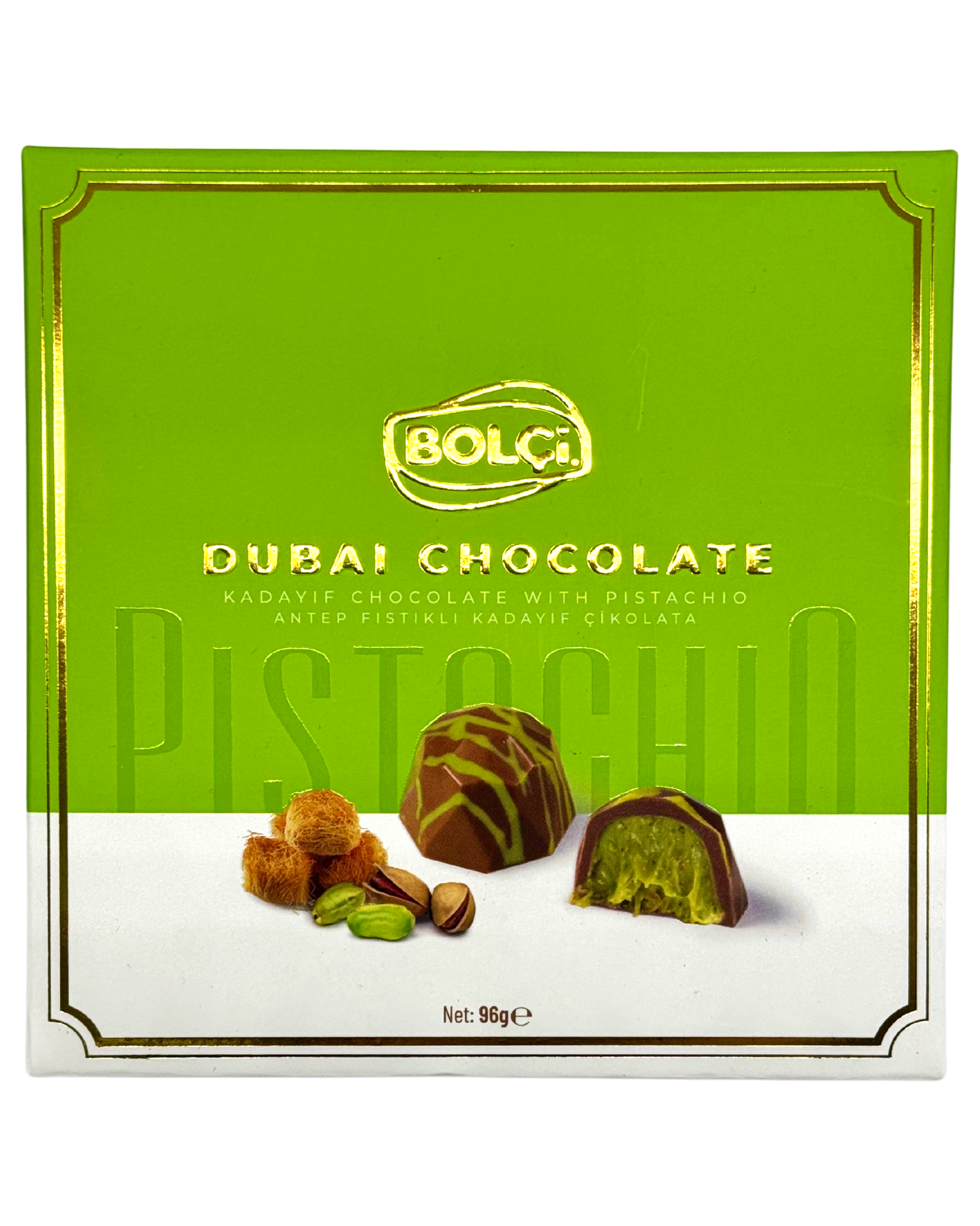 BOLÇİ 96 GR KUTU DUBAİ ÇİKOLATASI