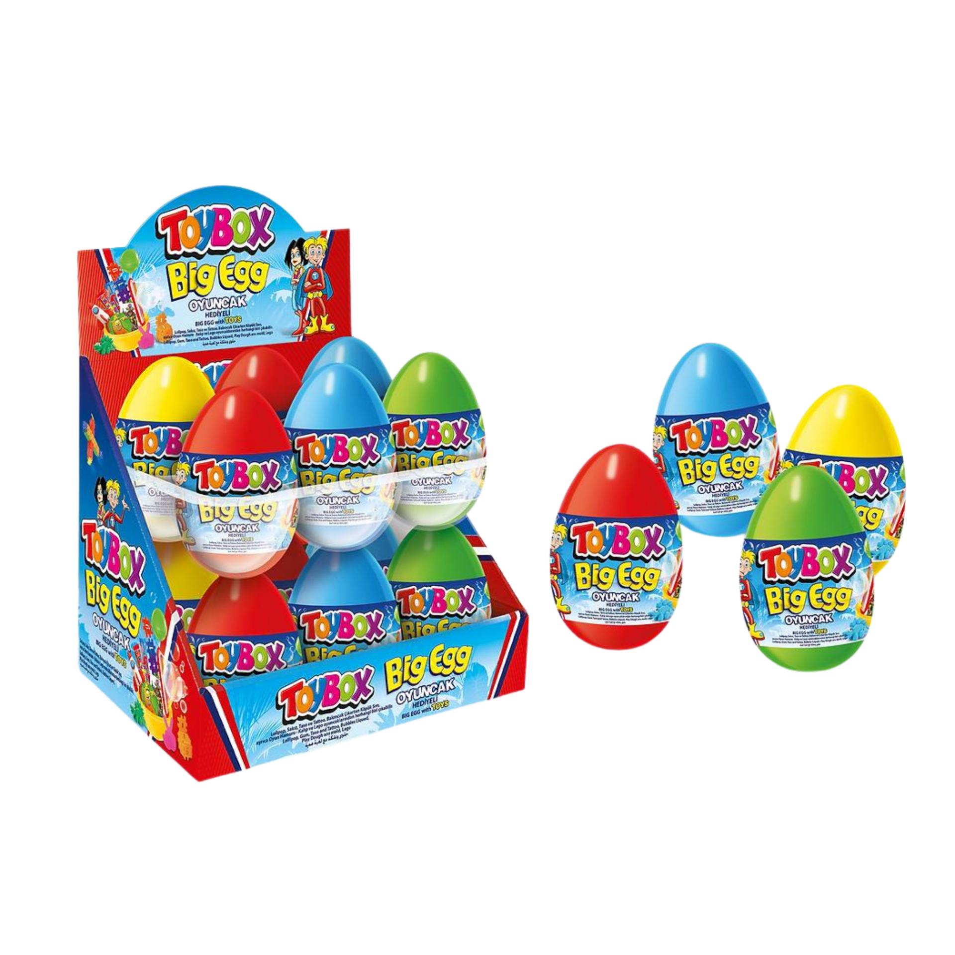 TOYBOX 135 BIG EGG 80GR*12