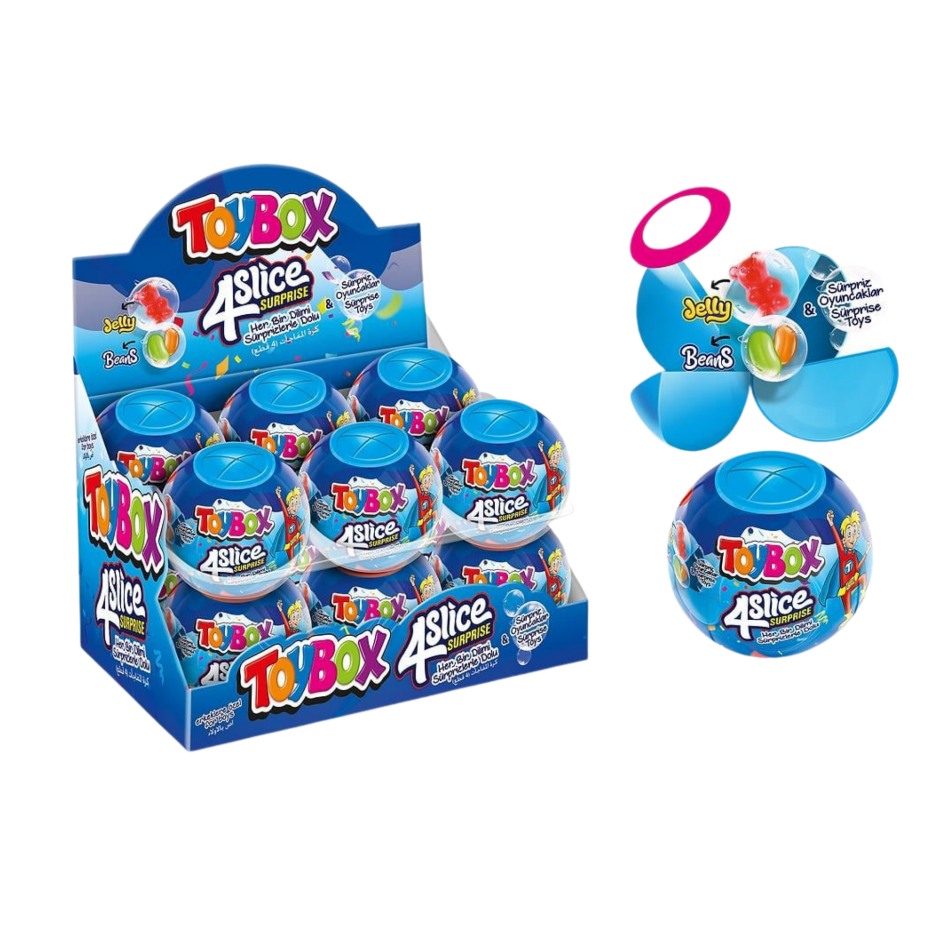 TOYBOX 4SLICE SURPRISE*12 ERKEK