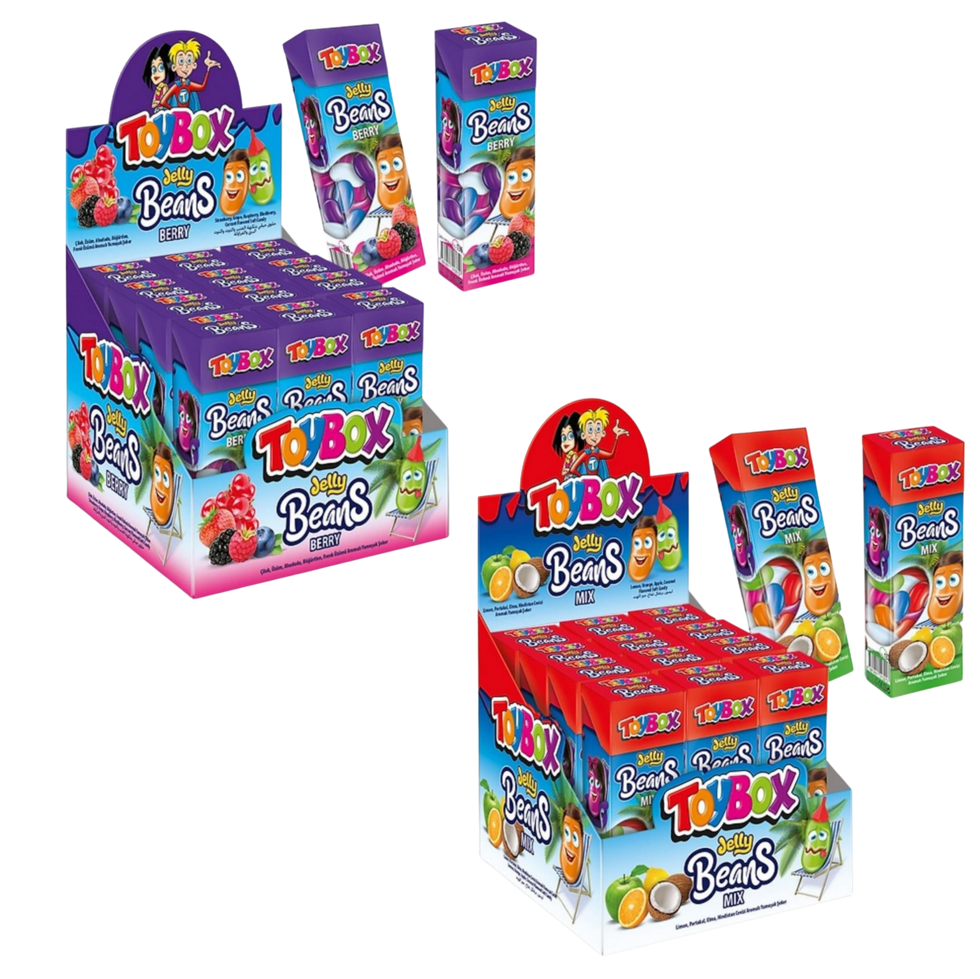 TOYBOX JELLY BEANS 25GR*12