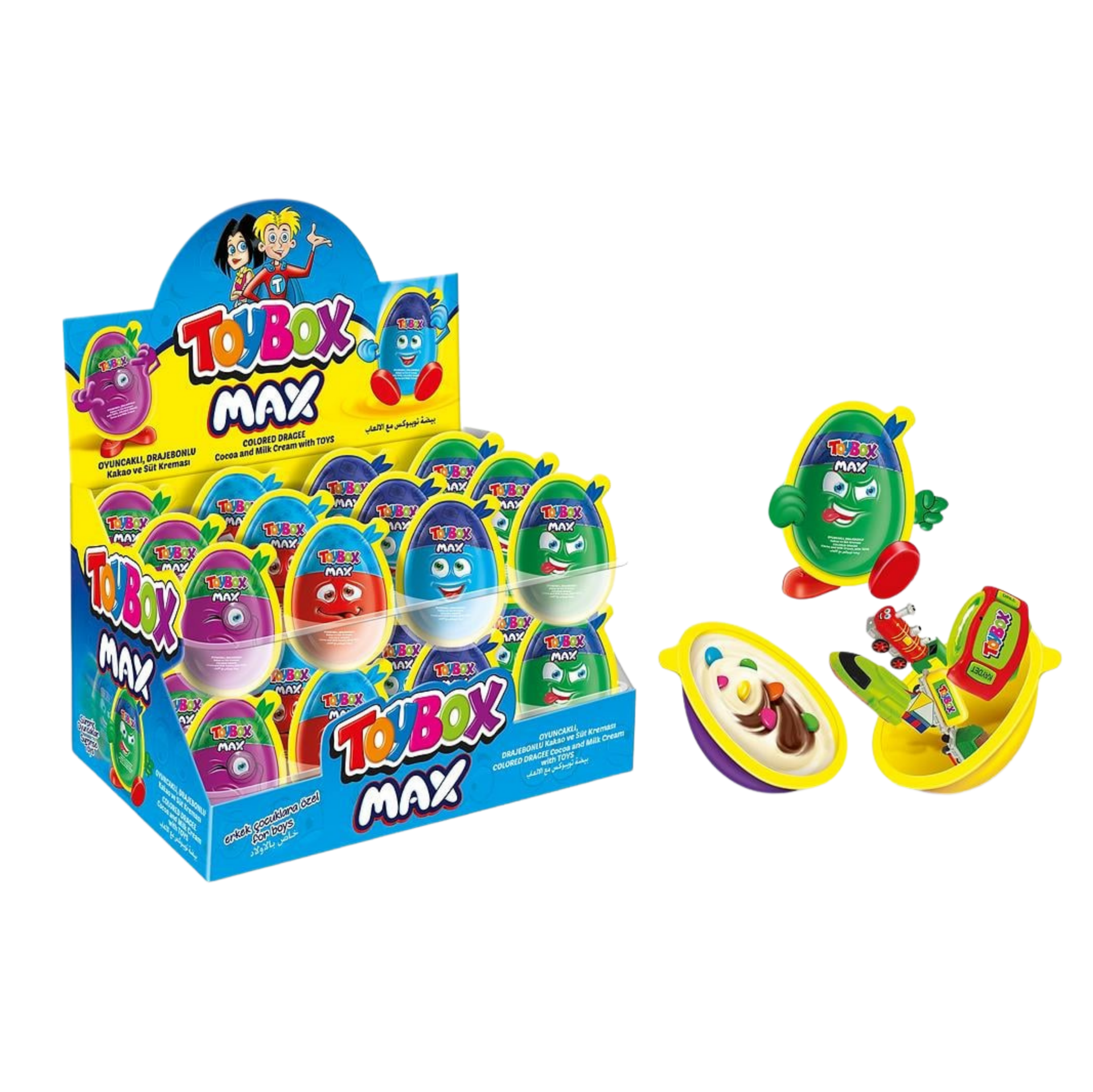 TOYBOX MAX YUMURTA*24 ERKEK
