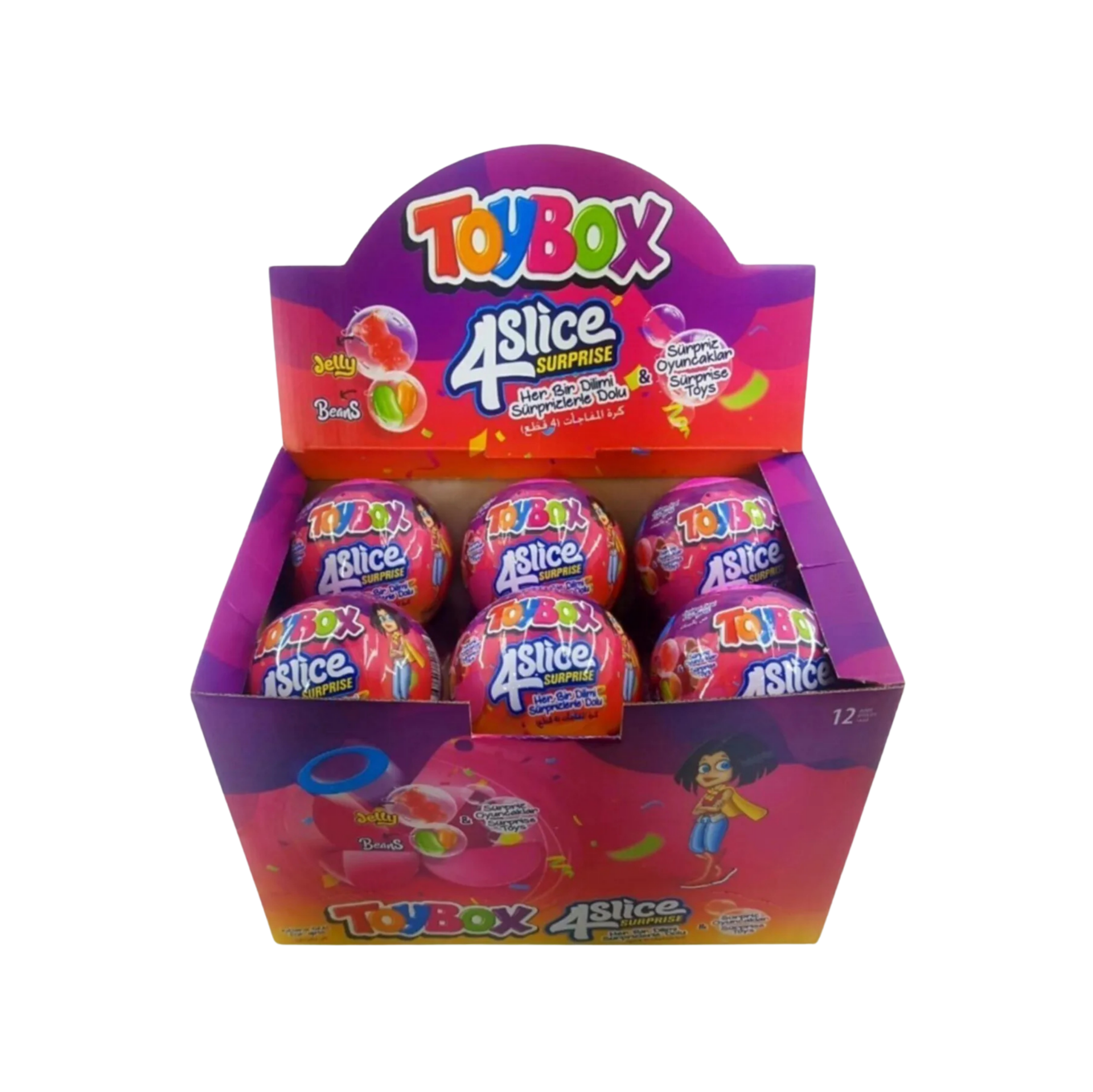 TOYBOX 4SLICE SURPRISE*12 KIZ