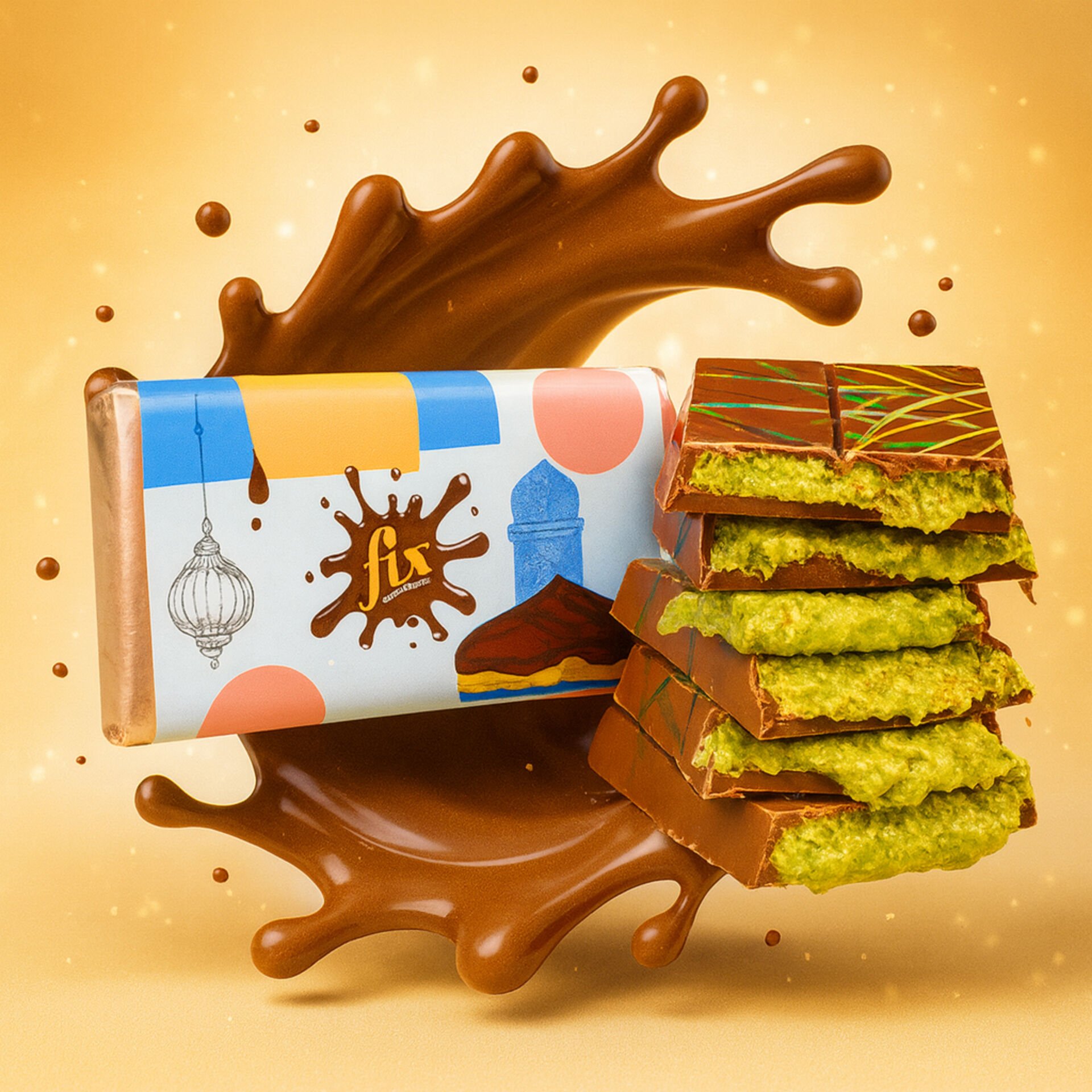 FIX 200 GR DUBAİ ÇİKOLATASI