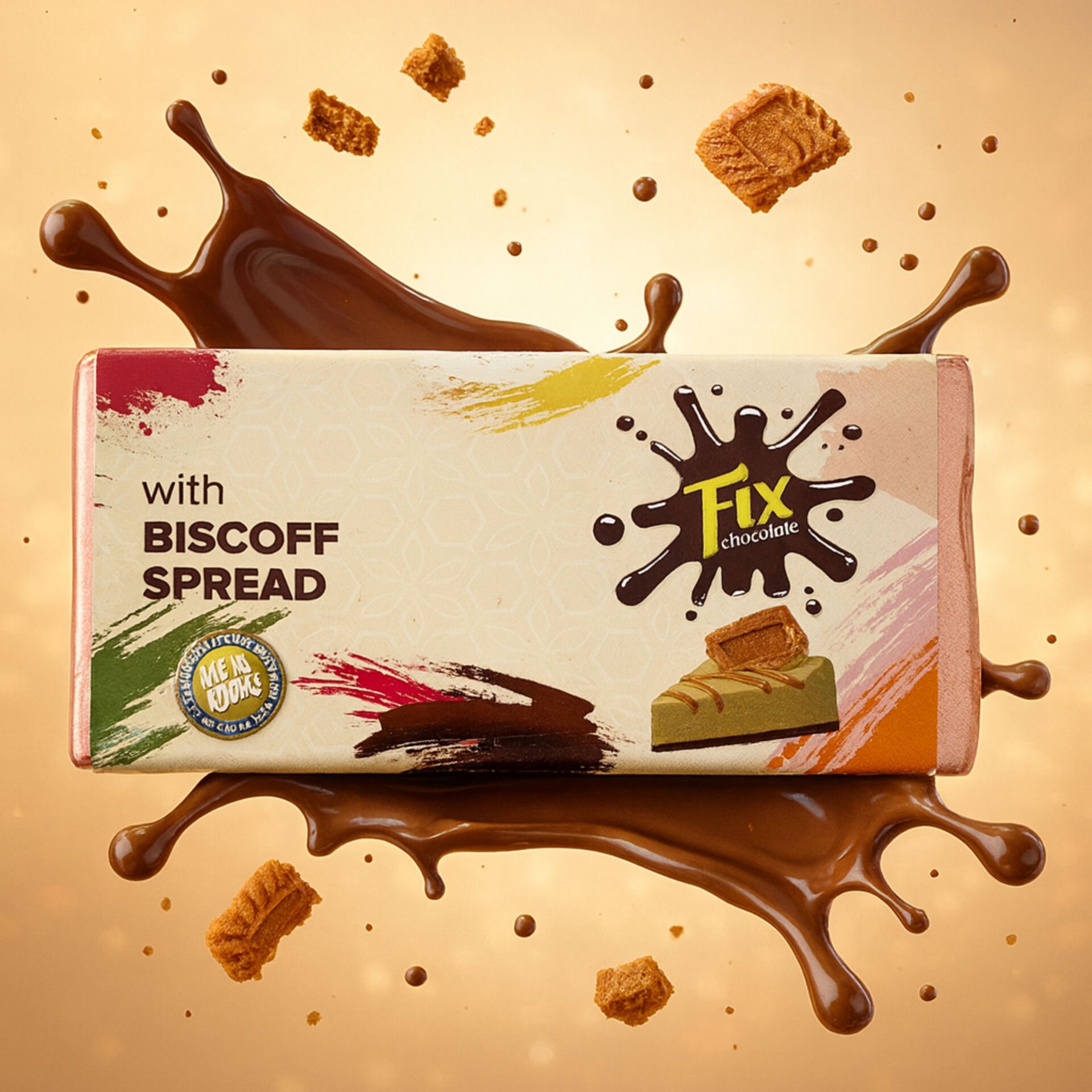 FIX 200 GR BİSKÜVİLİ DUBAİ ÇİKOLATASI