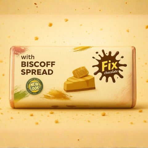 FIX 100 GR BİSKÜVİLİ DUBAİ ÇİKOLATASI