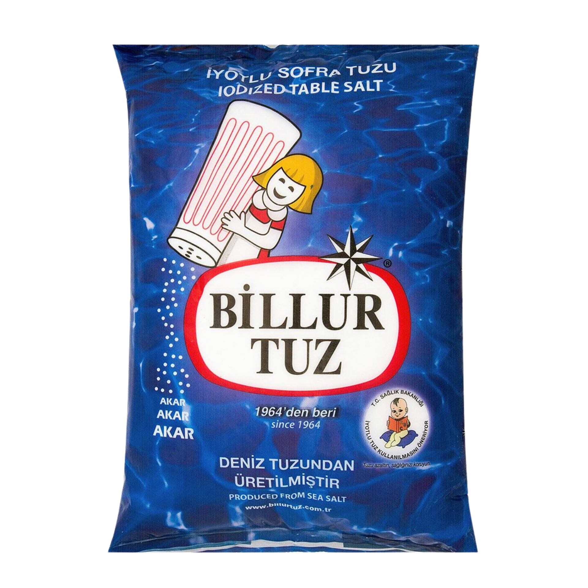 TUZ BILLUR 3KG*6