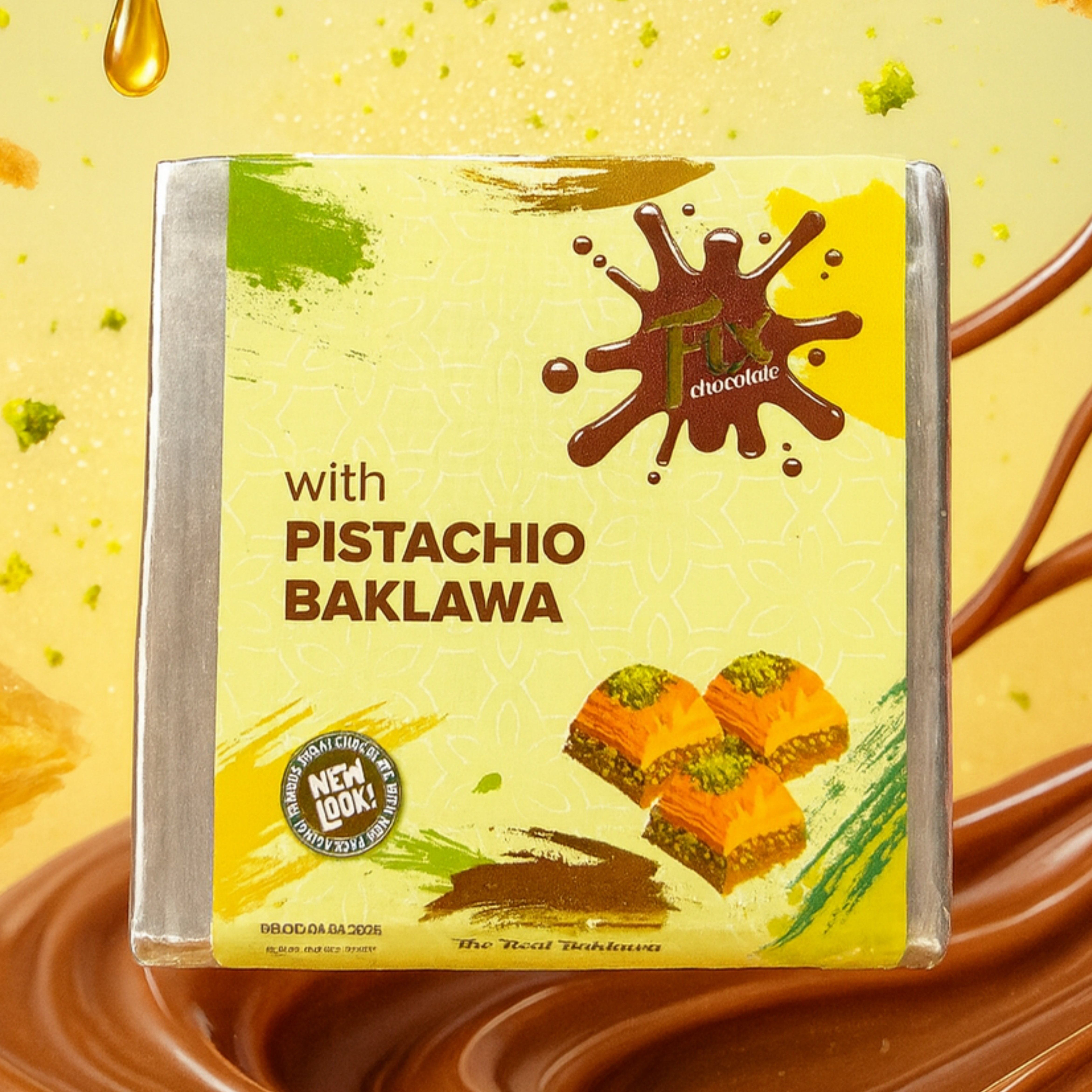 FIX 80 GR BAKLAVALI DUBAİ ÇİKOLATASI