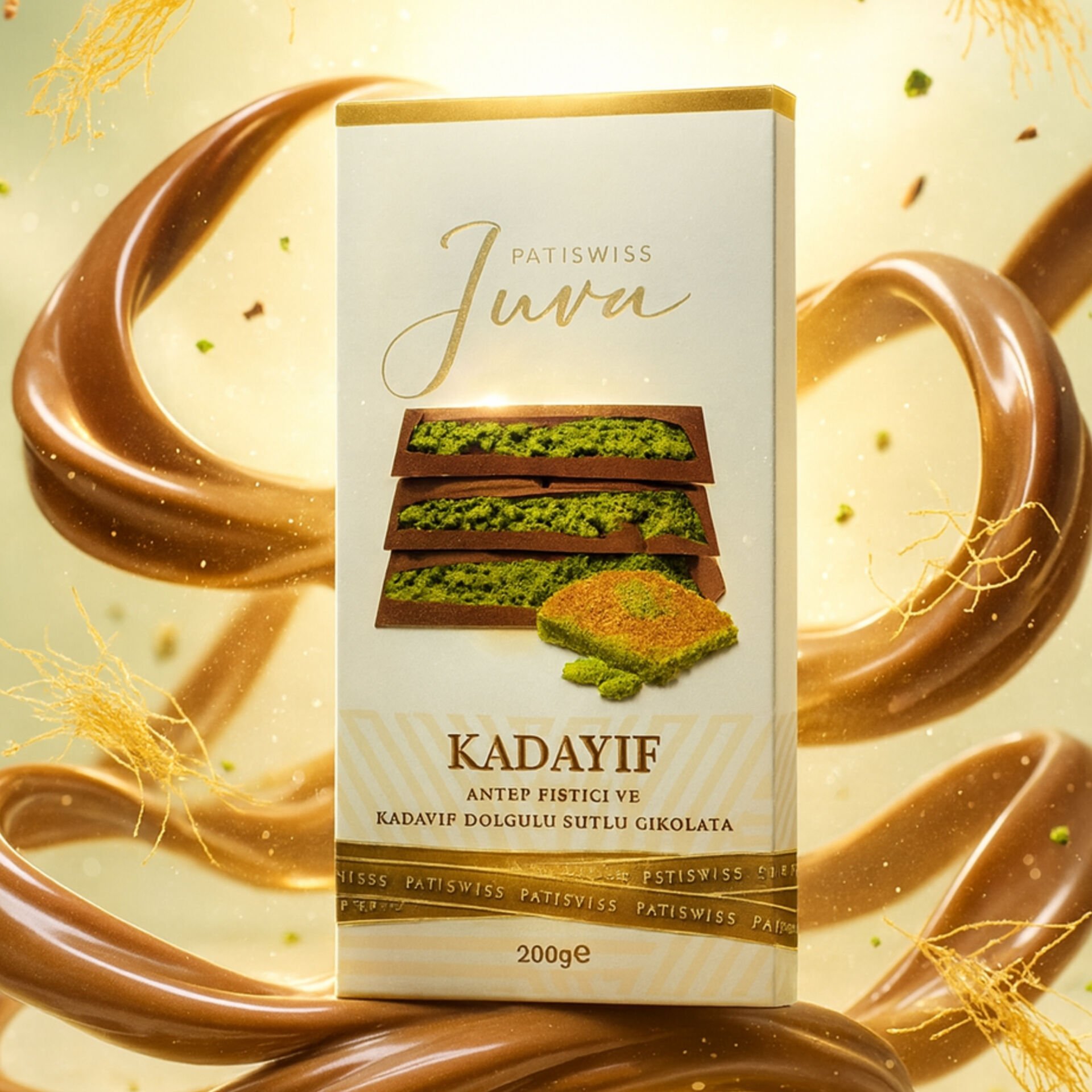 JUVA PATISWISS 200 GR DUBAİ ÇİKOLATASI