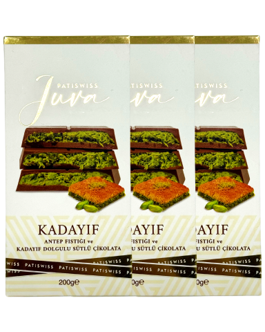 JUVA PATISWISS 200 GR DUBAİ ÇİKOLATASI
