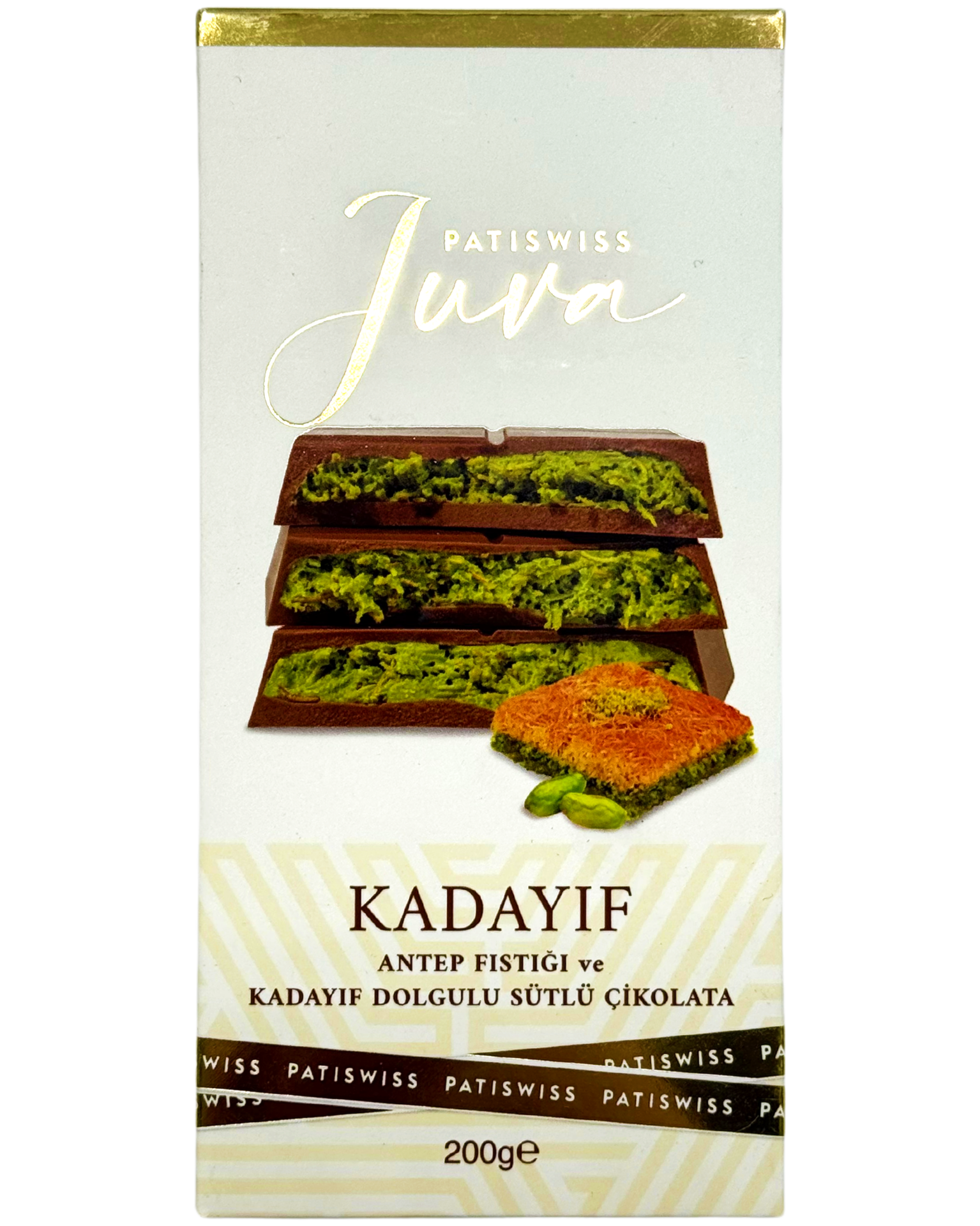 JUVA PATISWISS 200 GR DUBAİ ÇİKOLATASI