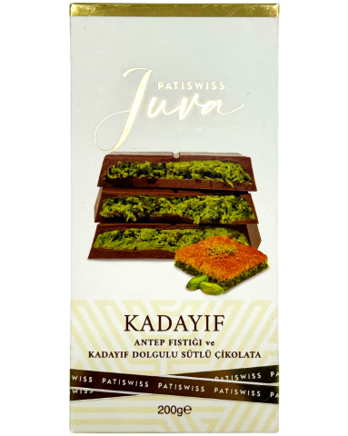JUVA PATISWISS 200 GR DUBAİ ÇİKOLATASI