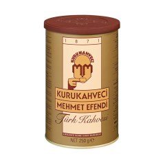 KURU KAHVECİ MEHMET EFENDİ TENEKE 250 GR