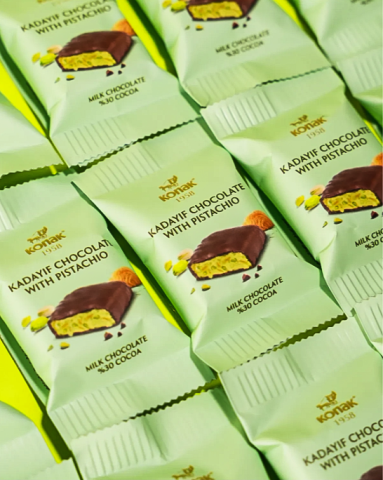 KONAK 500 GR ANTEP FISTIKLI KADAYIFLI BAR