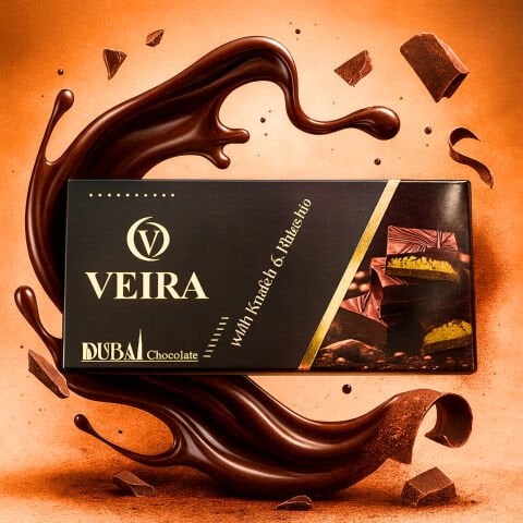 VEIRA 100 GR BİTTER DUBAİ ÇİKOLATASI