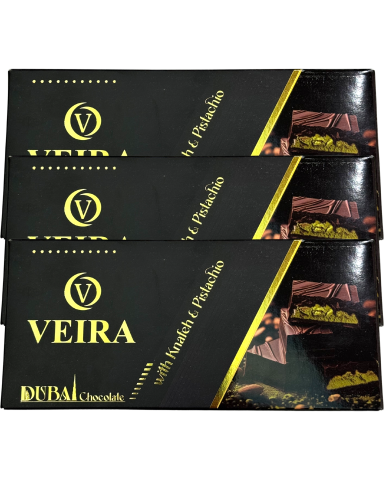 VEIRA 100 GR BİTTER DUBAİ ÇİKOLATASI