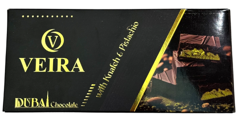 VEIRA 100 GR BİTTER DUBAİ ÇİKOLATASI