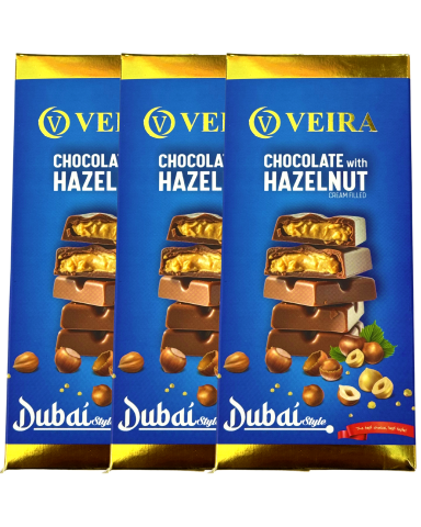 VEIRA 100 GR FINDIKLI DUBAİ ÇİKOLATASI